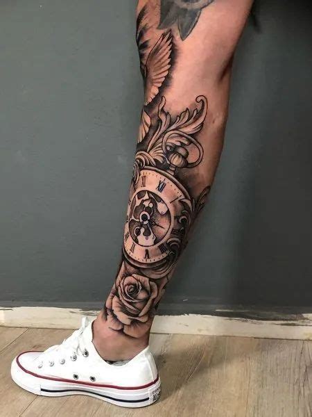 50+ Must Consider Leg Tattoos For Men In 2024